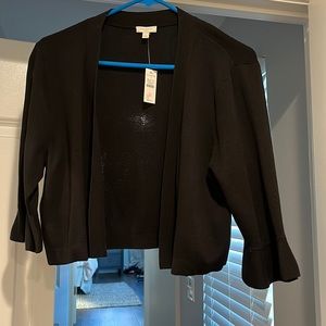 Talbots cropped sweater! Size L brand new!